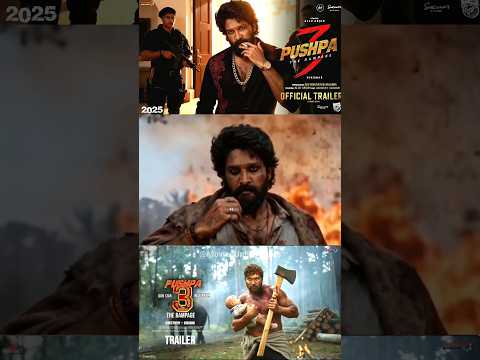 Pushpa 3 Official Trailer | Allu Arjun | Sukumar | South New Movie | Pushpa 3 The Rampage Trailer