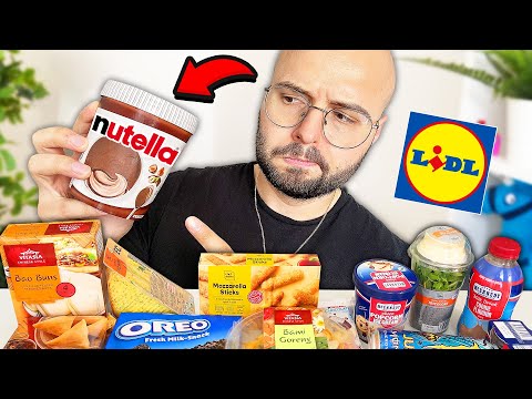 Am cheltuit 180 de lei la LIDL pe INGHETATA NUTELLA...