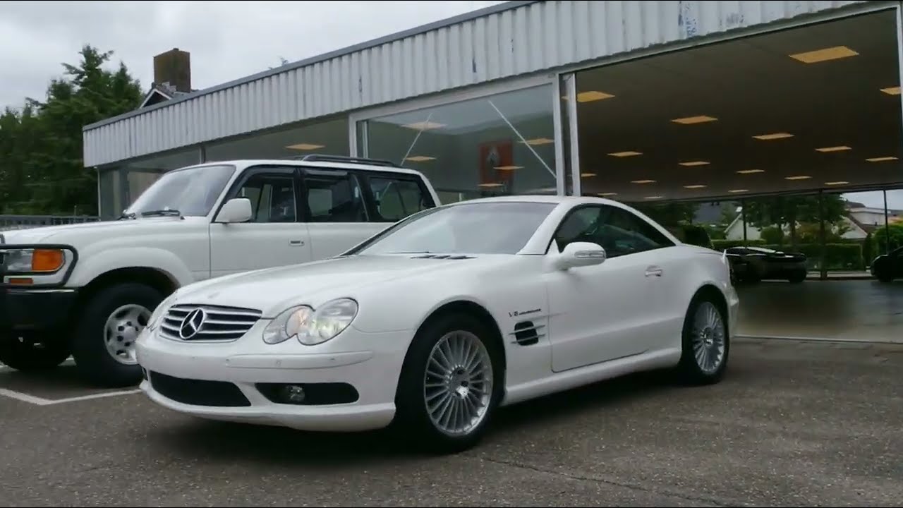 Aperçu vidéo du Mercedes-Benz SL 55 AMG (2003)