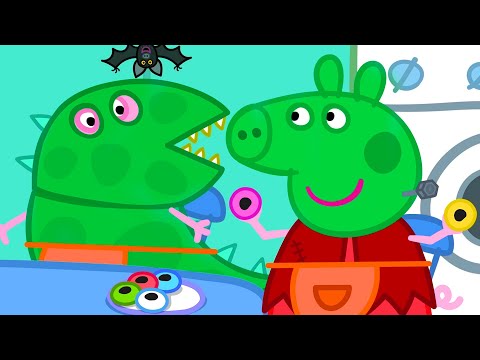 Los Cuentos de Peppa la Cerdita | Peppa hace dulces de Halloween 🎃