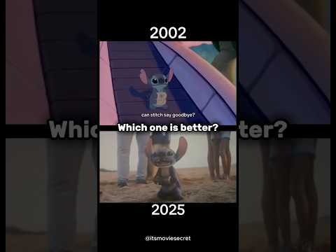 Can You Spot the Difference in These Scenes?🥺 #liloandstitch