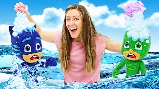 🔴 Los PJ Masks en la Guardería Infantil de Ana. Vídeos para niños. Juguetes infantiles.