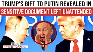 Trump & Putin's 'SECRET FILE' LEAKED In Major Blunder; Alaska Summit 8-Page Document Found In Hotel