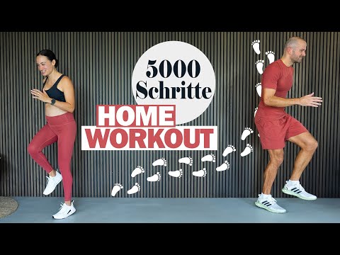 DAS 5000 Schritte HOME WORKOUT | Schritte & effektive Übungen | FATKILLER ohne Equipment |BEINE & PO