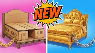 Reto Épico de Mini Proyectos DIY de Millonario vs Ahorrativo por 123GO! TRENDS