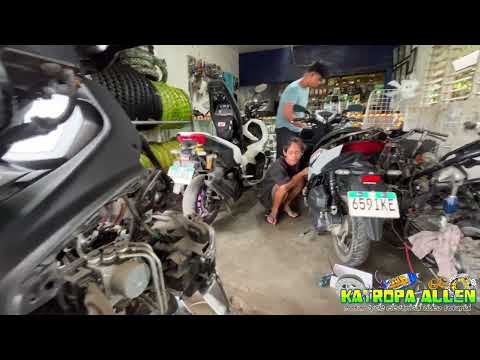 SI BOSS HINDI MAKATULOG !! MOTOR NYA DAW HINDI SAFE !! NMAX V2 AYAW UMANDAR....