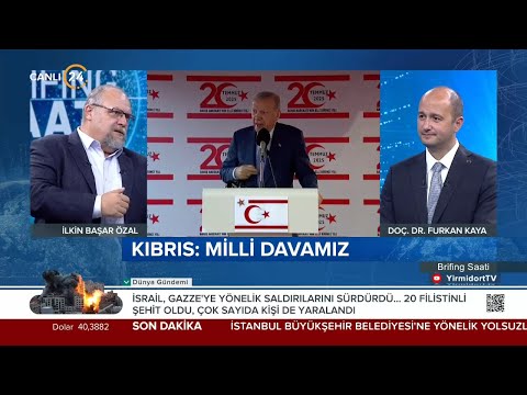Furkan Kaya ile “Brifing Saati” / Kıbrıs: Milli Davamız  – 21 07 2025
