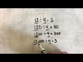Division by Multiples of 10, 100, and 1000