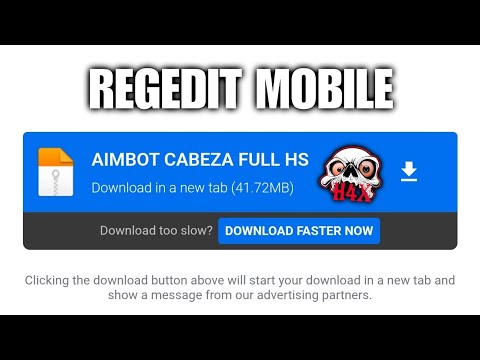 AIMBOT CABEZA 100% 🔥 AUTO-APUNTADO 🔥 REGEDIT PARA FREE FIRE | NUEVA ACTUALIZACIÓN 2025