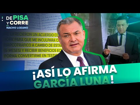 En una carta, García Luna señaló nexos del narco con López Obrador