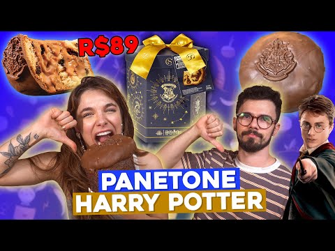 PROVAMOS o PANETONE do HARRY POTTER - O QUE É ISSO CACAU SHOW?