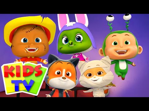 Five little Monster, पाँच छोटे राक्षस, Halloween Songs and Hindi Loco Nuts Cartoon, Nursery Rhymes