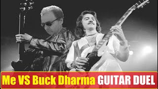 GUITAR SOLO DUEL with Buck Dharma of Blue Oyster Cult! (Who will win?)