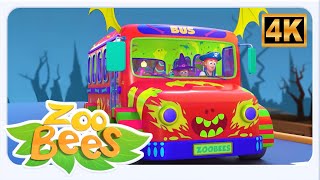 Halloween Wheels On The Bus - Spooky Nursery Rhymes & Kids Songs