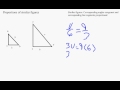 Proportions and Similar Figures