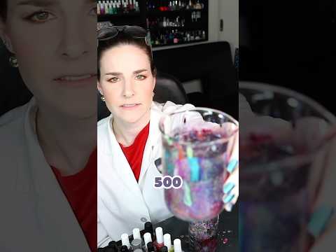 I found a bottle of 500 mixed holographic nail polishes from 2017 💅