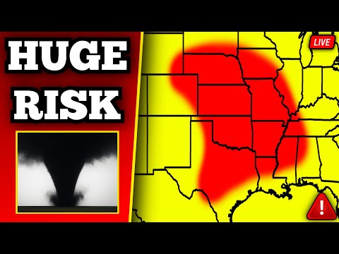 The 5 Wedge Tornadoes In The Great Plains, As It Occurred Live - May 18th, 2025