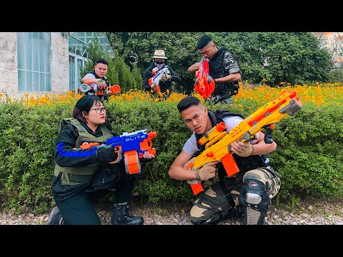 Superheroes Nerf: Captian X-Shot Nerf Guns Fight Against Criminal Group The War #5 + More Stories