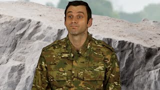 When it's your first day in the military but you're bad with directions