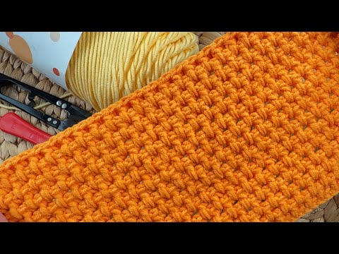 The most beautiful and UNIQUE crochet pattern ! easy crochet blanket for beginners