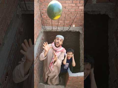 امي وجعت في البير قبل ماتاكل بطيخ 😂😂