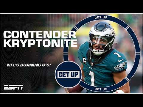 🚨 CONTENDERS AND PRETENDERS?! 🚨 Chiefs’ 3-PEAT + Eagles TURMOIL! | Get Up