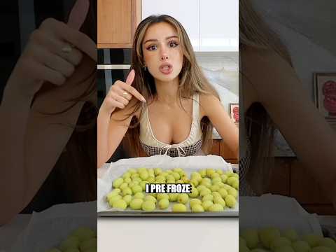 I MADE GRAPE SORBET recipe