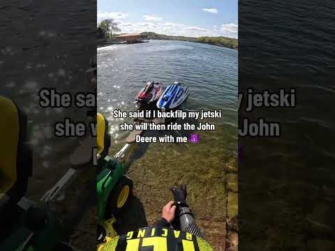 She following through? #sendit #wrizz #rizz #jetski #jetskis #jetskiing #backflip #lakelife