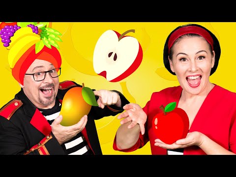 Yummy Fruits and Vegetables 🍎🥑🍌 - Kids Song