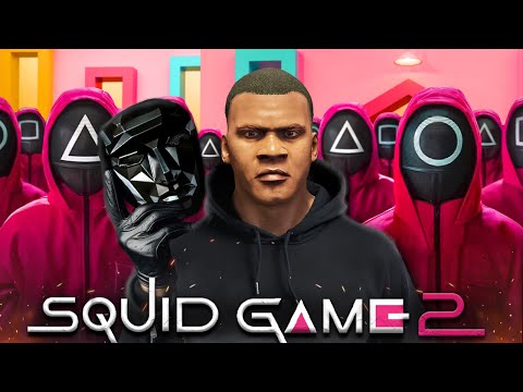 Me Convierto en el Líder de los Juegos del Calamar en GTA 5 🐙 (Película)