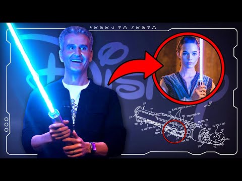 COMO FUNCIONA O SABRE DE LUZ ULTRA REALISTA DA DISNEY? | Canal do Mando