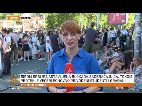 Blokirana Autokomanda: Građani i studenti nastavljaju proteste