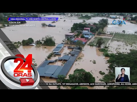 Abot Bubong Na Baha Naranasan Sa Ilang Lugar Bahagi Ng Old Banaoang