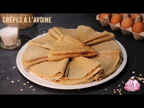 Recette de Crêpes à l'Avoine (Sans Gluten, Sans Lactose) pour la Chandeleur