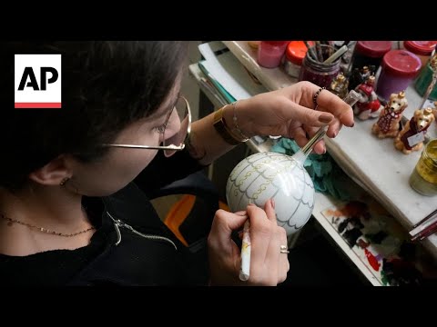 YouTube video thumbnail: From a Modest Polish Workshop to Harrods: Glass Artisans Create Luxury Christmas Baubles