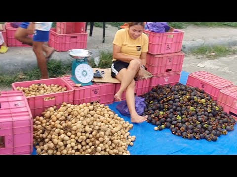 Selling Local Fruits On The Streets