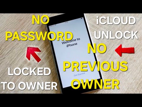 iCloud Unlock iPhone Locked to Owner without Previous Owner and Password ✔️