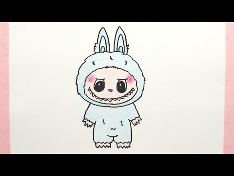 Cara menggambar labubu - How to draw labubu