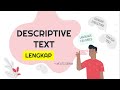 Understanding Descriptive Text Features
