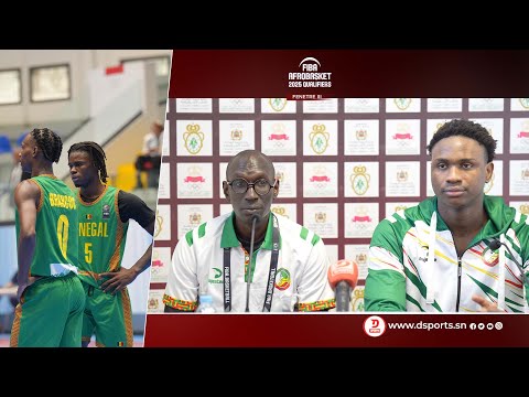 EN DIRECT: CONFÈRENCE DE PRESSE D'APRÈS-MATCH SENEGAL - RWANDA - QUALIFICATION AFROBASKET 2025