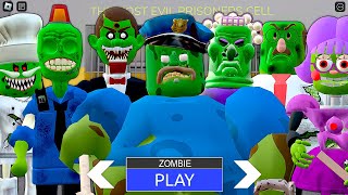 ALL ZOMBIE BOSSES MODE in Barry's Prison Run Animation Gameplay #4