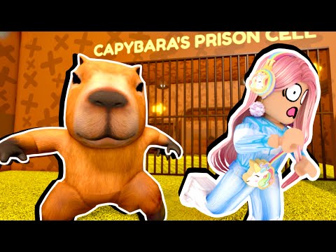 ÉCHAPPER AU CAPYBARA HORRIBLE! CAPYBARA'S PRISON RUN! ROBLOX