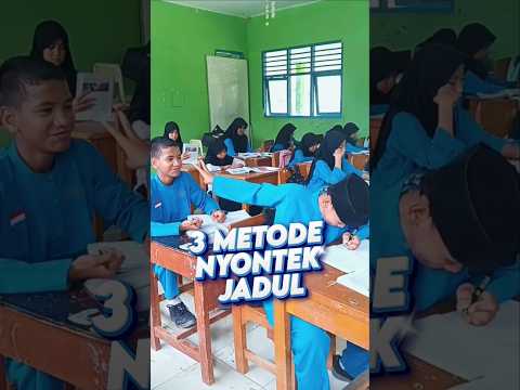3 Metode Nyontek Ketinggalan Zaman