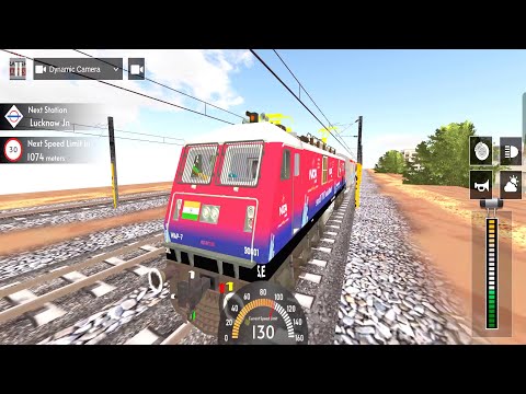 Rajdhani Express Train Driving Games | Indian Railway Train Simulator Android Gameplay
