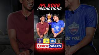THALA FOR A REASON ?🤯🤯 IPL 2026 Predictions👀👀 #cricket #ipl #shorts