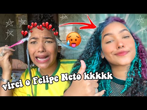 pintando o cabelo em casa kkkkk *de novo*