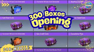 CODM – Opening 300 Boxes After 5 Years! #CODMBoxes
