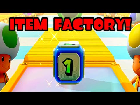 Toad's Item Factory Walkthrough Area 1 - 5 🎲 Super Mario Party Jamboree Special Modes