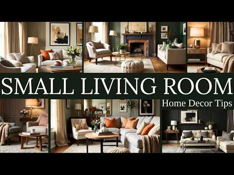 Charming Small Cozy Living Room Ideas | Warm & Inviting Home Decor Tips