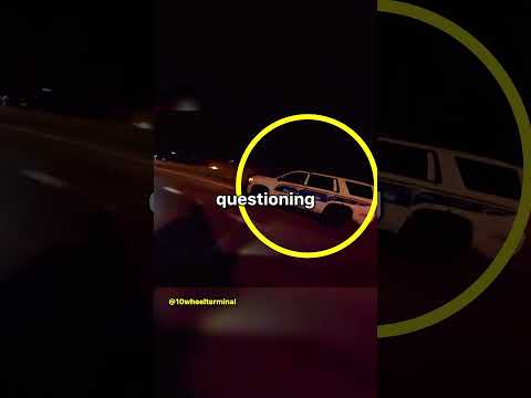 Biker Catches Cop Speeding
